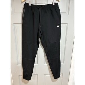 ASRV Cargo Drawstring Joggers Sweatpants Streetwear Men's Size XL Black